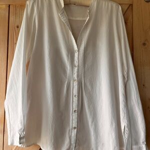 Eileen Fisher - Classic White Blouse